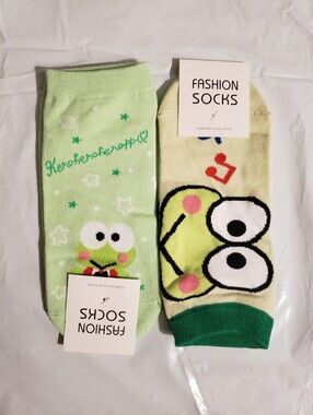 Keroppi Socks - Two Pairs